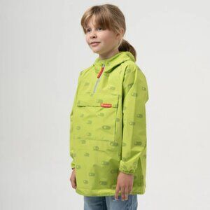 Kids Cleverhood Rain Anorak (size S) - great for biking in the rain!